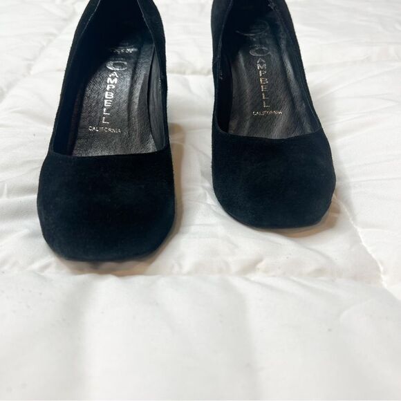 Jeffrey Campbell Black Suede Heels - Picture 5 of 8